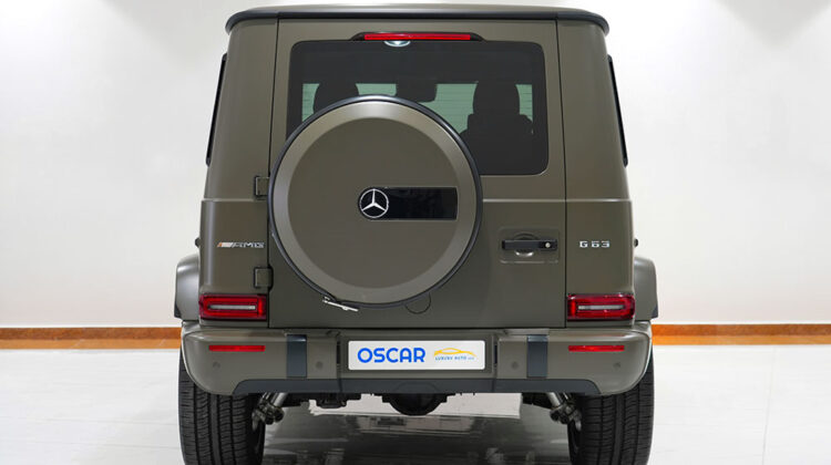 MERCEDES-BENZ G63 Dark Olive Magno Color