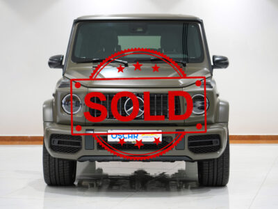 MERCEDES-BENZ G63 Dark Olive Magno Color