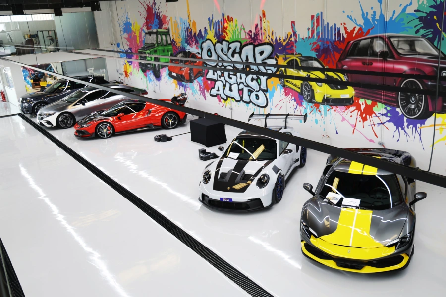 Custom body kit installation