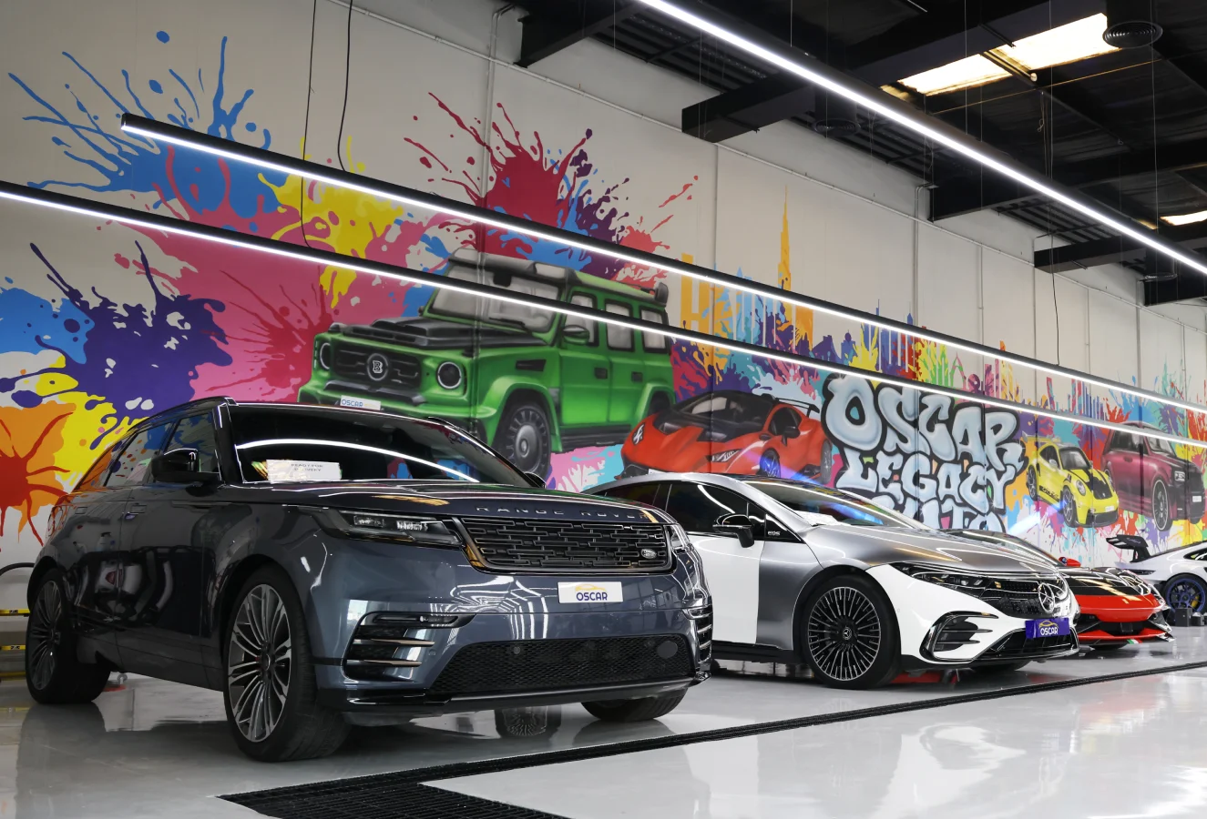 Custom body kit installation