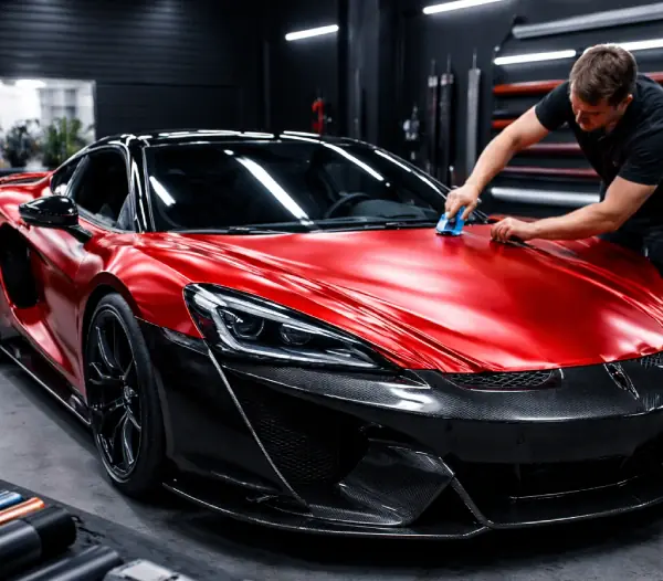 Custom body kit installation