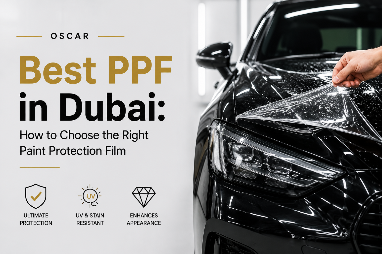 Best PPF in Dubai: How to Choose the Right Paint Protection Film