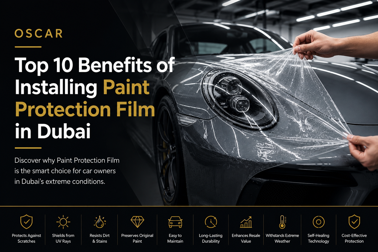 Top 10 Benefits of Installing Paint Protection Film in Dubai