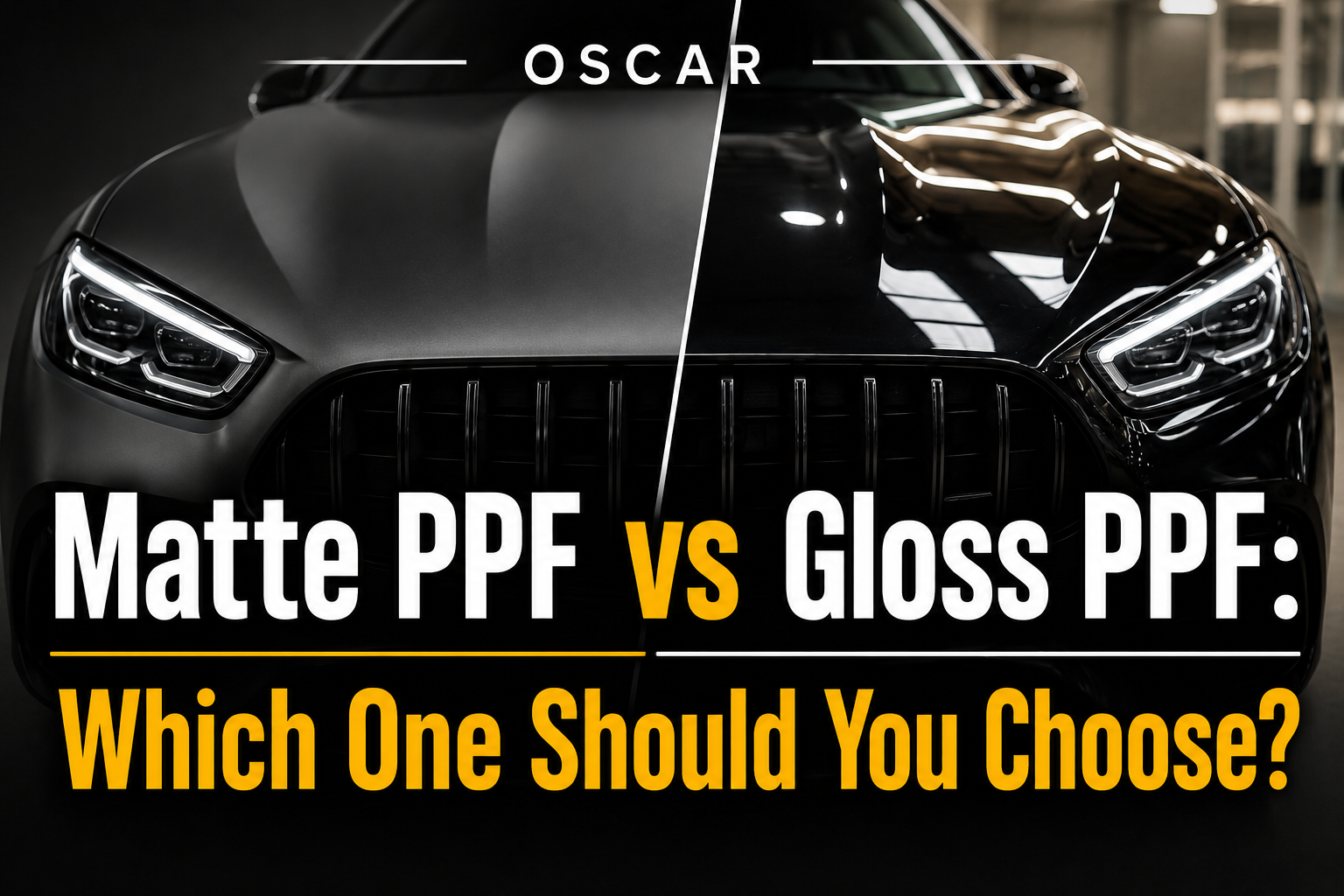 Matte PPF vs Gloss PPF: Which One Should You Choose? 