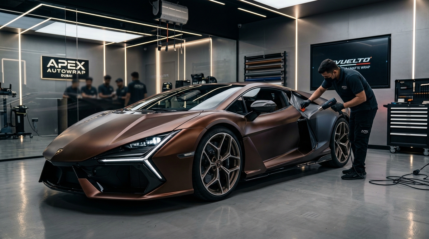 Custom body kit installation