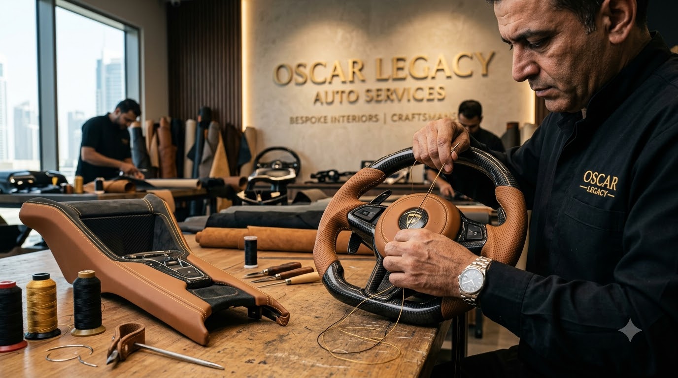 Car Upholstery in Dubai: Repair, Materials & Full Interior Restoration