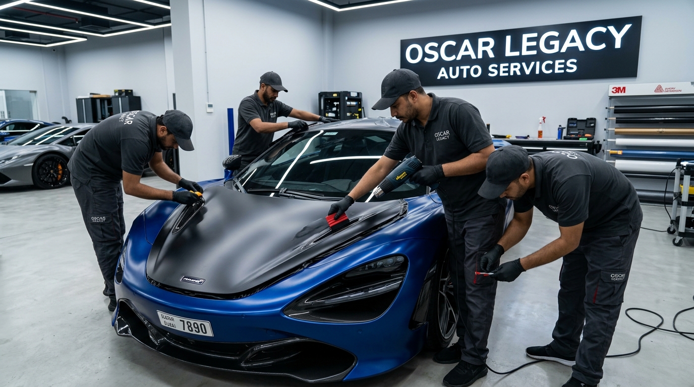 How Long Does a Car Wrap Last in Dubai - Oscar Legacy Auto Services