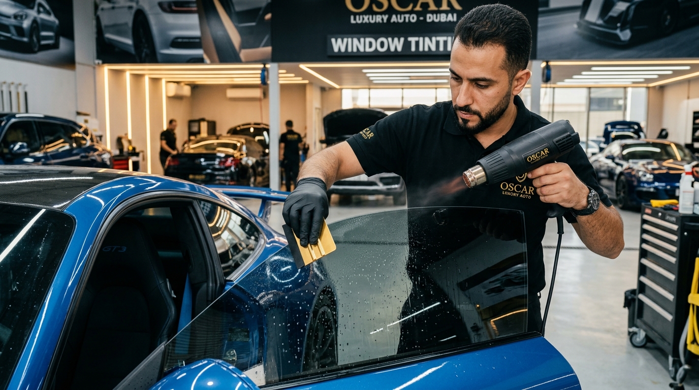Nano-Ceramic Window Tinting Installation Dubai