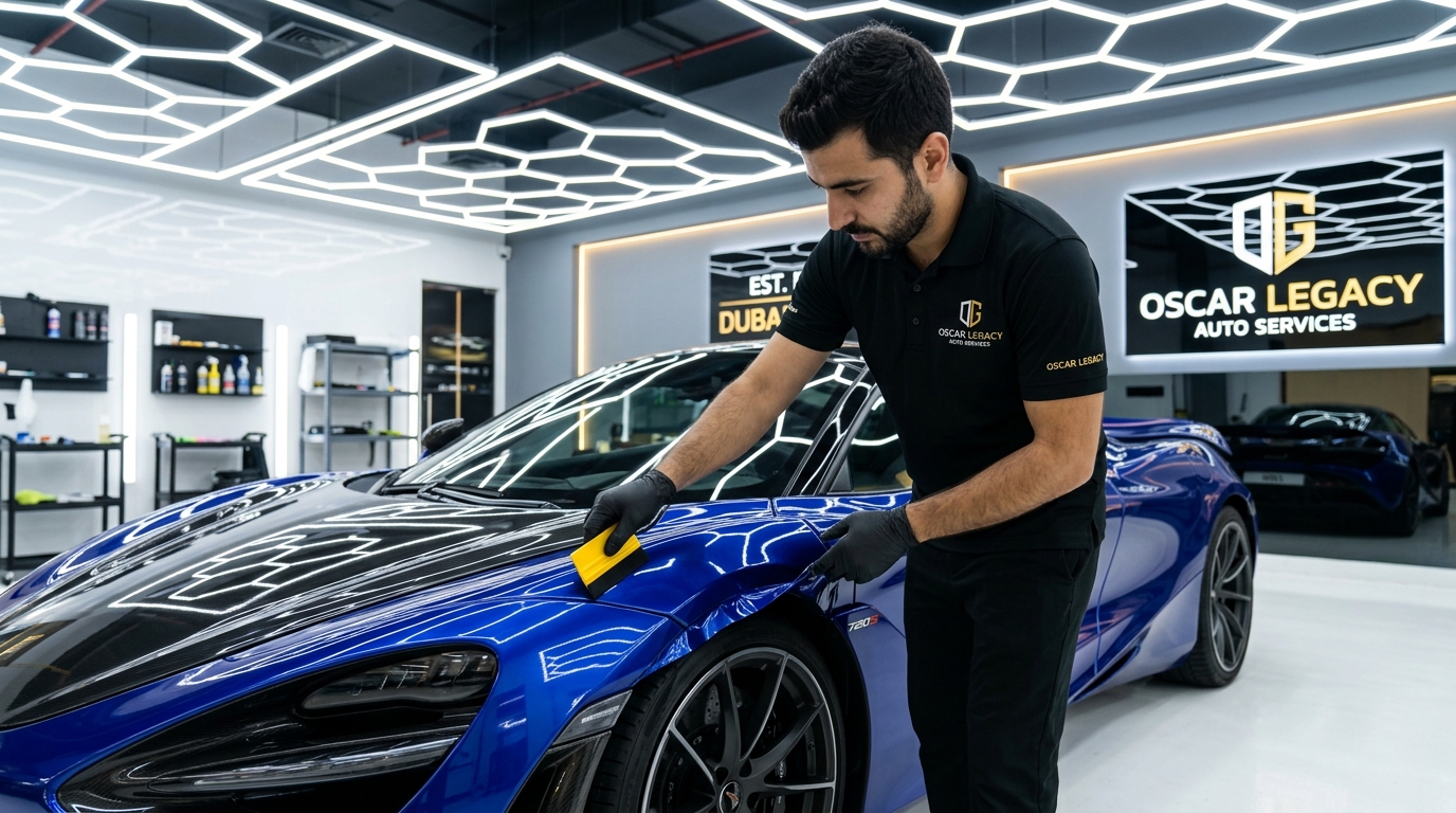 Colored PPF vs Vinyl Wrap in Dubai: Which Is Superior for Exotic Cars? - Oscar Legacy Auto Services