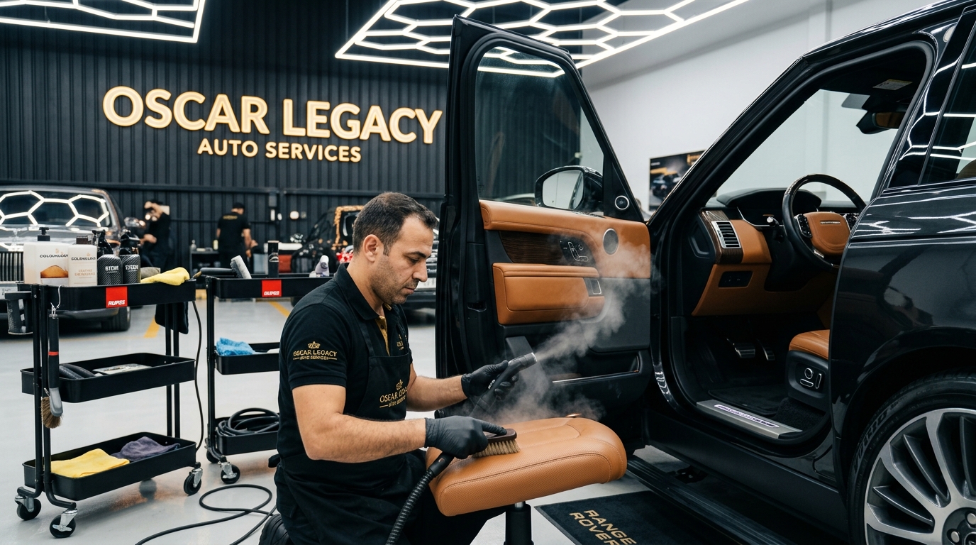 Car Interior Detailing & Deep Cleaning in Dubai