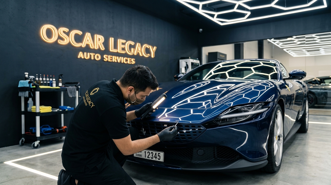 How to Repair Car Paint Rock Chips in Dubai: DIY vs Pro