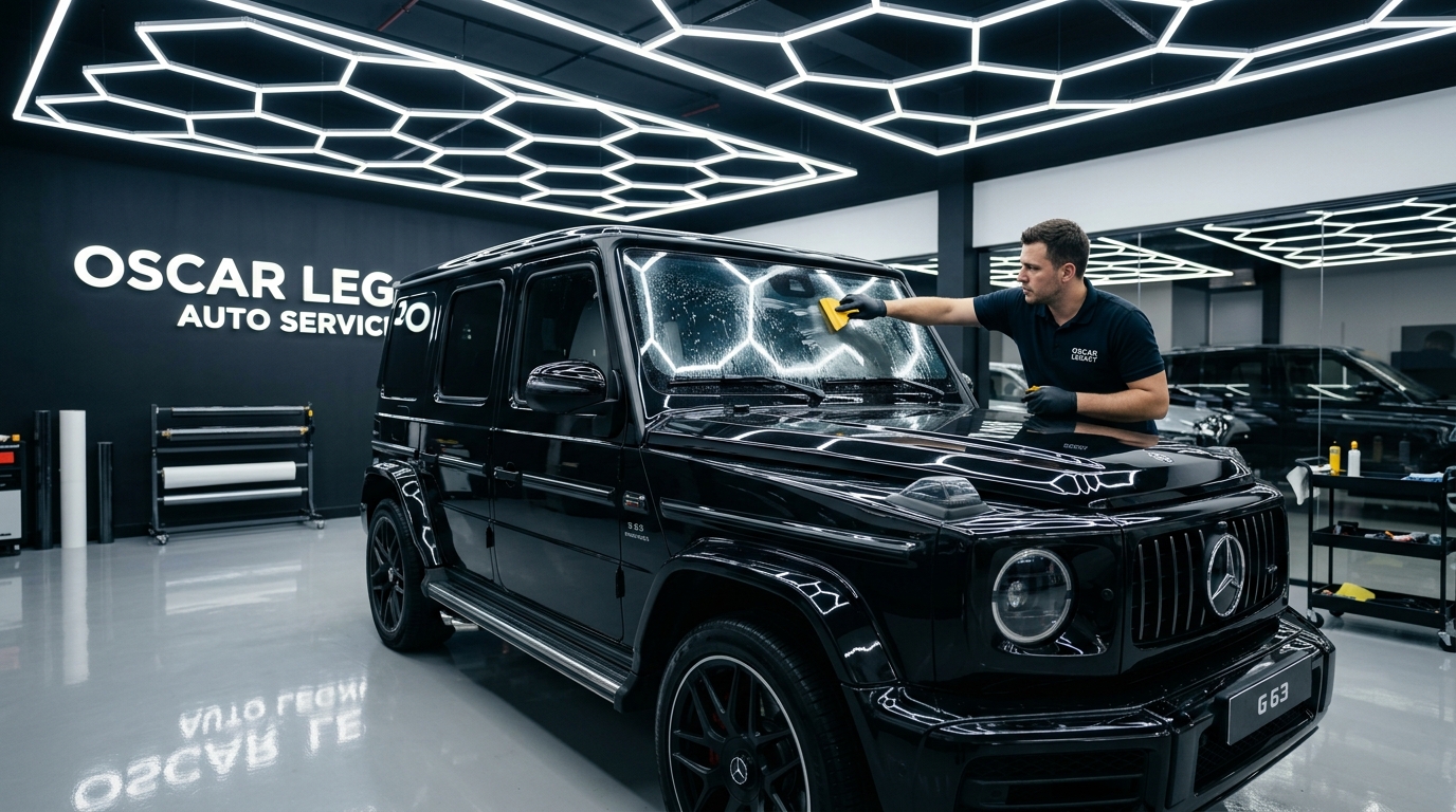Windshield Protection Film in Dubai: Is It Worth It for Your Luxury Car? - Oscar Legacy Auto Services